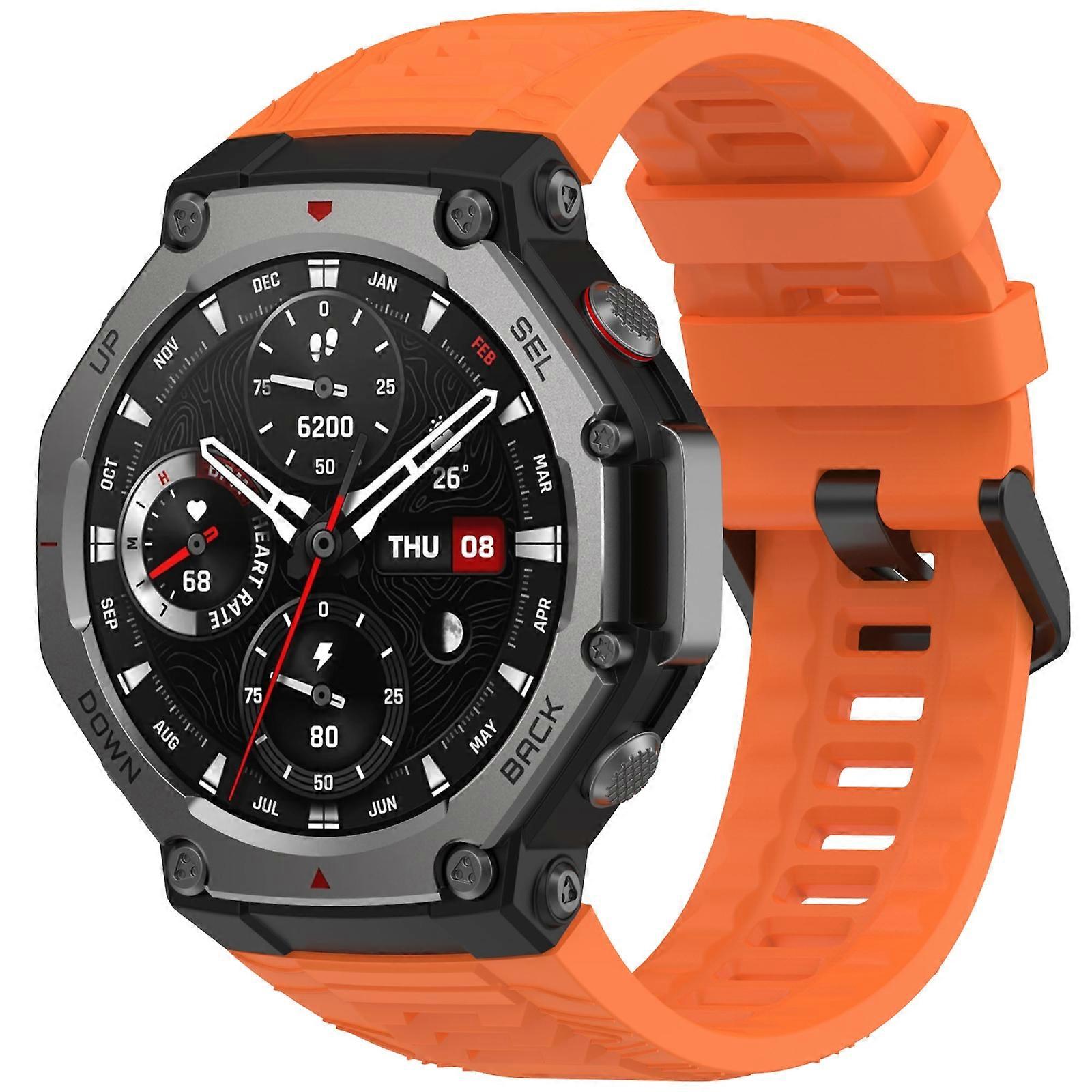 Solid Color Needle Buckle Silicone Watch Band