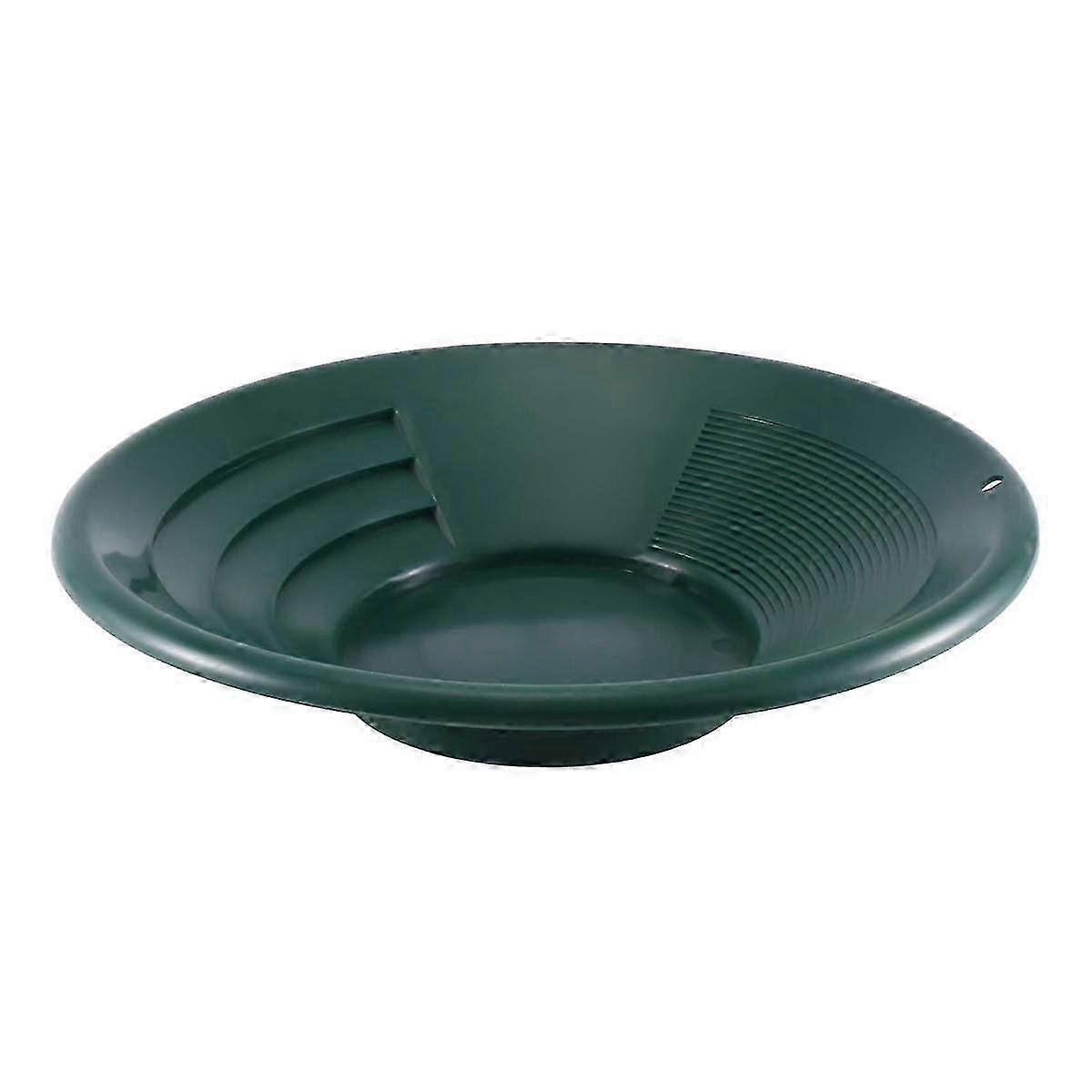 1Pcs Plastic Gold Pan Basin, Mining Pan Dredging Prospecting River Tool