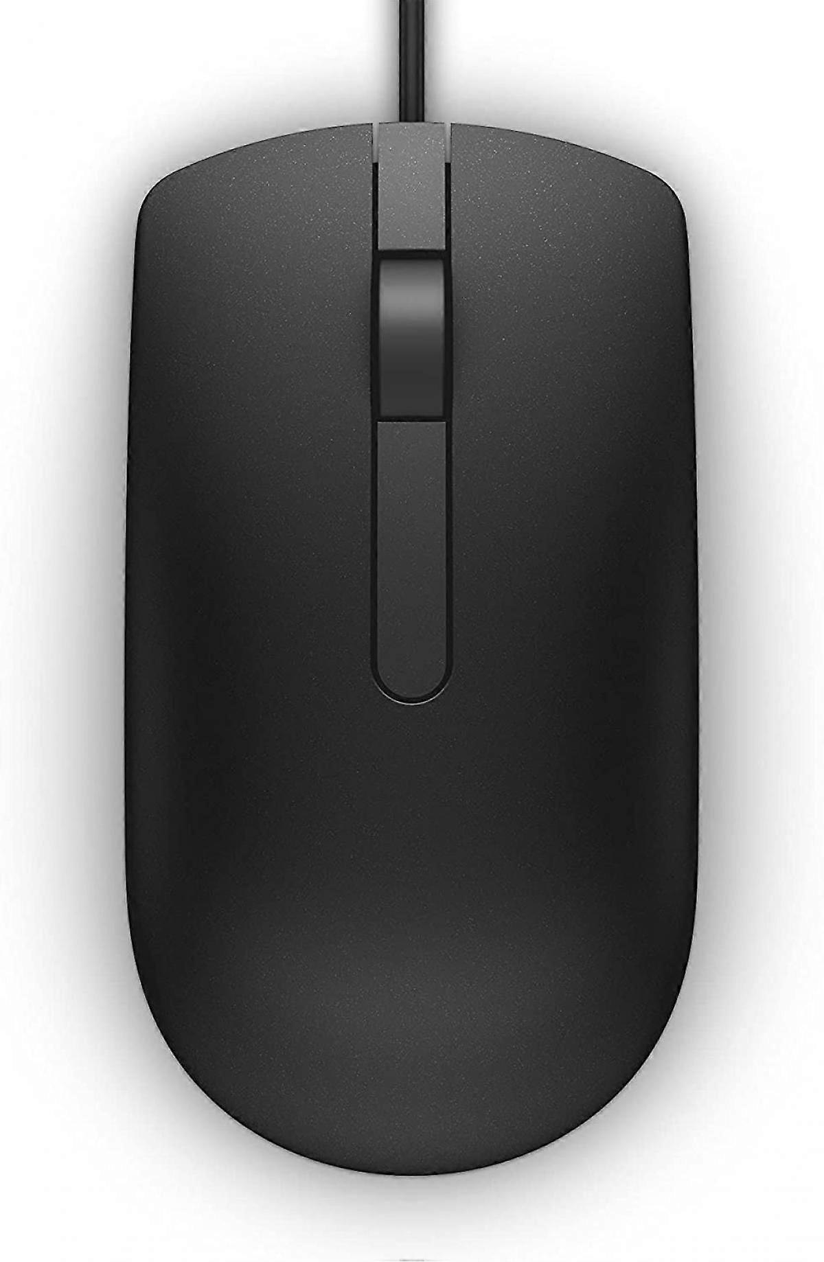 Wired USB Mouse Optical USB Wired Mouse - Black