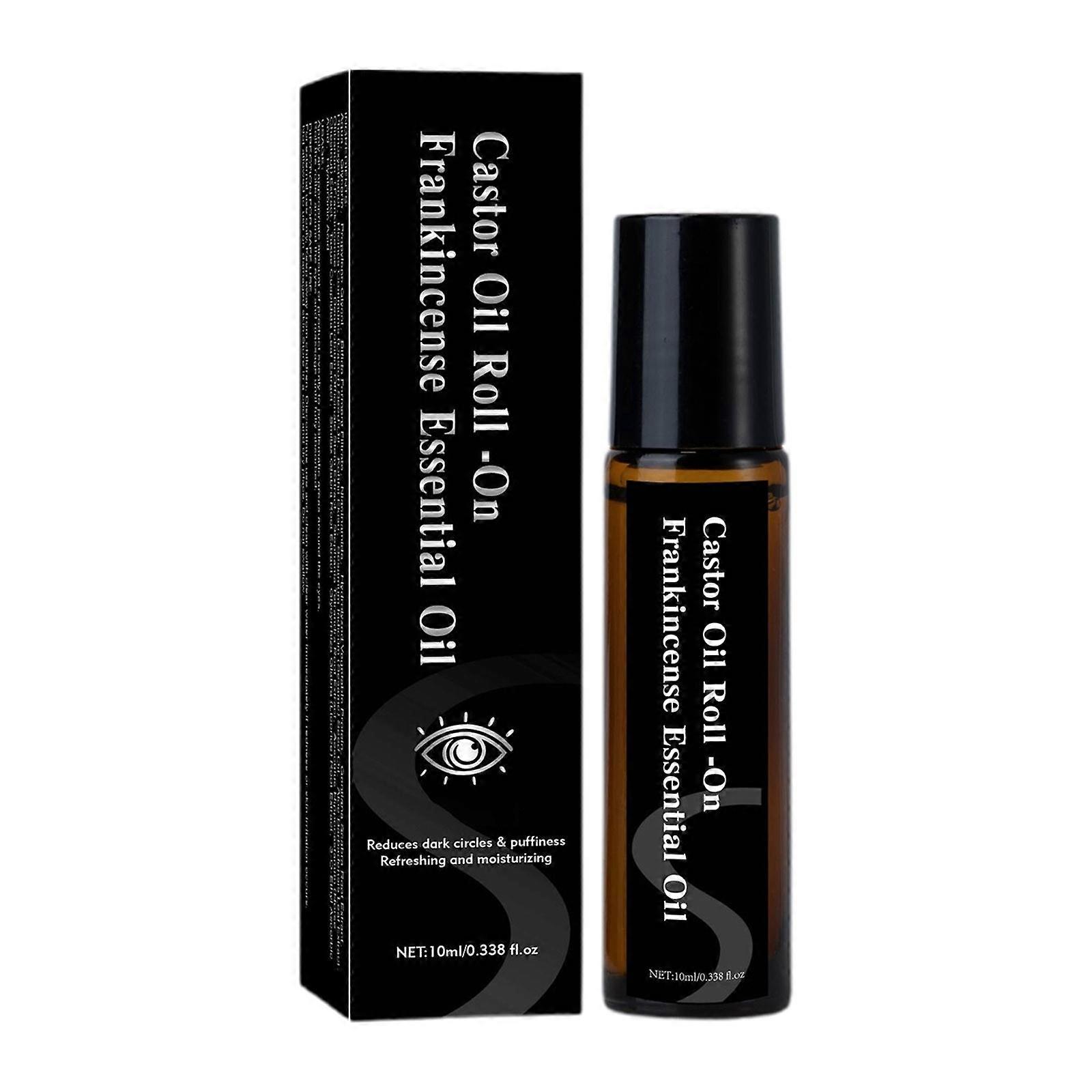 Castor Oil Roll Frankincense Essential Reduces Dark Circles And Puffinessrefreshing And Moisturizing 10ml