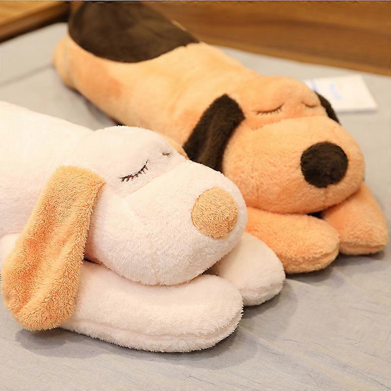 Yalancı Köpek Peluş Oyuncak - Sevimli Doldurulmuş Hayvan, Erkekler ve Kızlar İçin Sevimli Uyku Yastığı