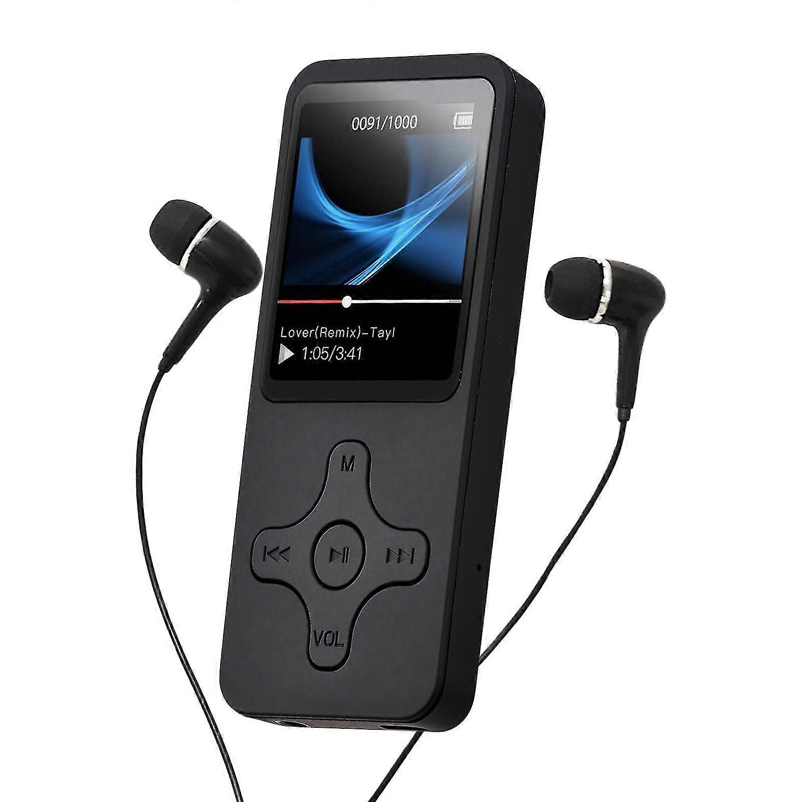 Portable Mp4 Player Mp3 Music Player With Headphone Lcd Screen Video Player