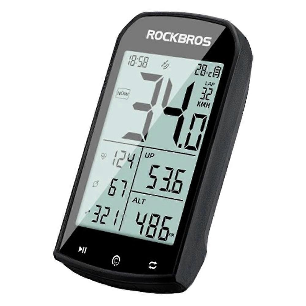 ROCKBROS M1 GPS Ποδήλατο Υπολογιστής ANT + Bluetooth Υπολογιστής ποδηλάτου Μίνι ταχύμετρο Οδόμετρο