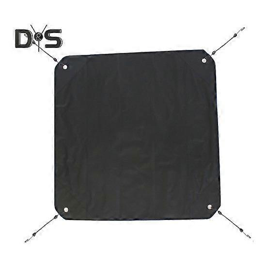 Air Conditioner Cover with Hooks Set Windproof Design Breathable Universal Simple Installation Outside Unit AC Mesh Cover Protector