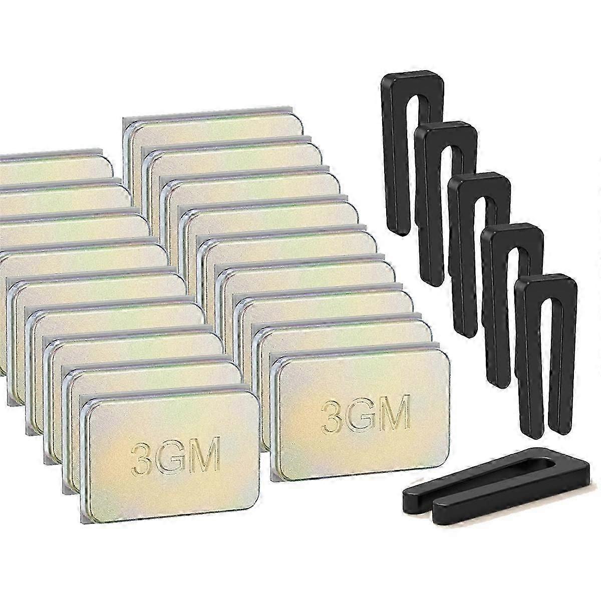 24-Pack Ceiling Fan Balancing Kit for Ceiling Fan Weight Balancing, 6 Sets Fan Balancing Clips and P2025032600693