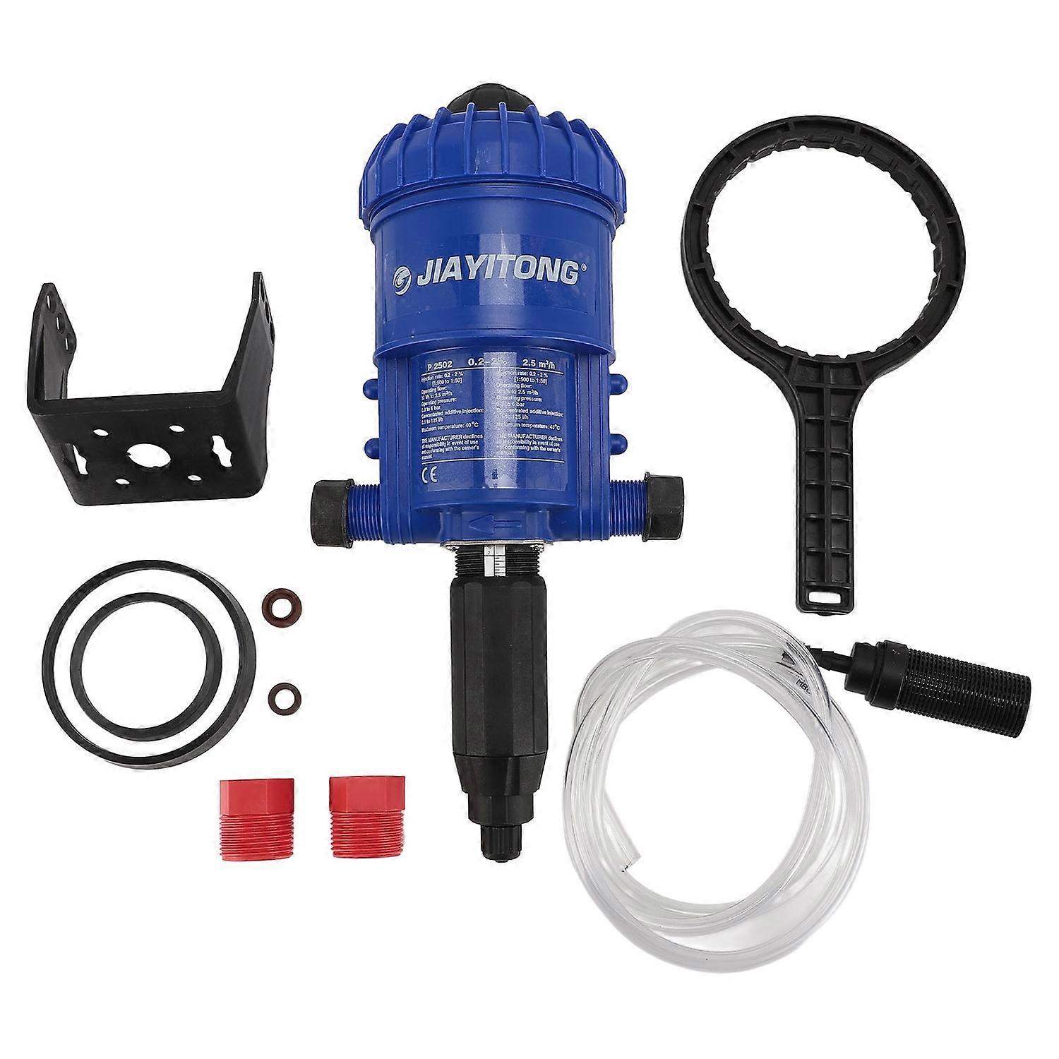 Fertilizer Injector Pump Plastic Liquid Mixing Automatic Water Powered Dosing Pump for Farm Livestoc