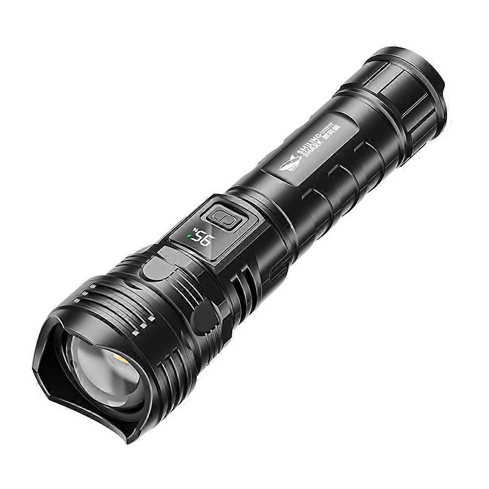 Super Bright Powerful Flashlights USB Rechargeable LED Zoom Camp Torch