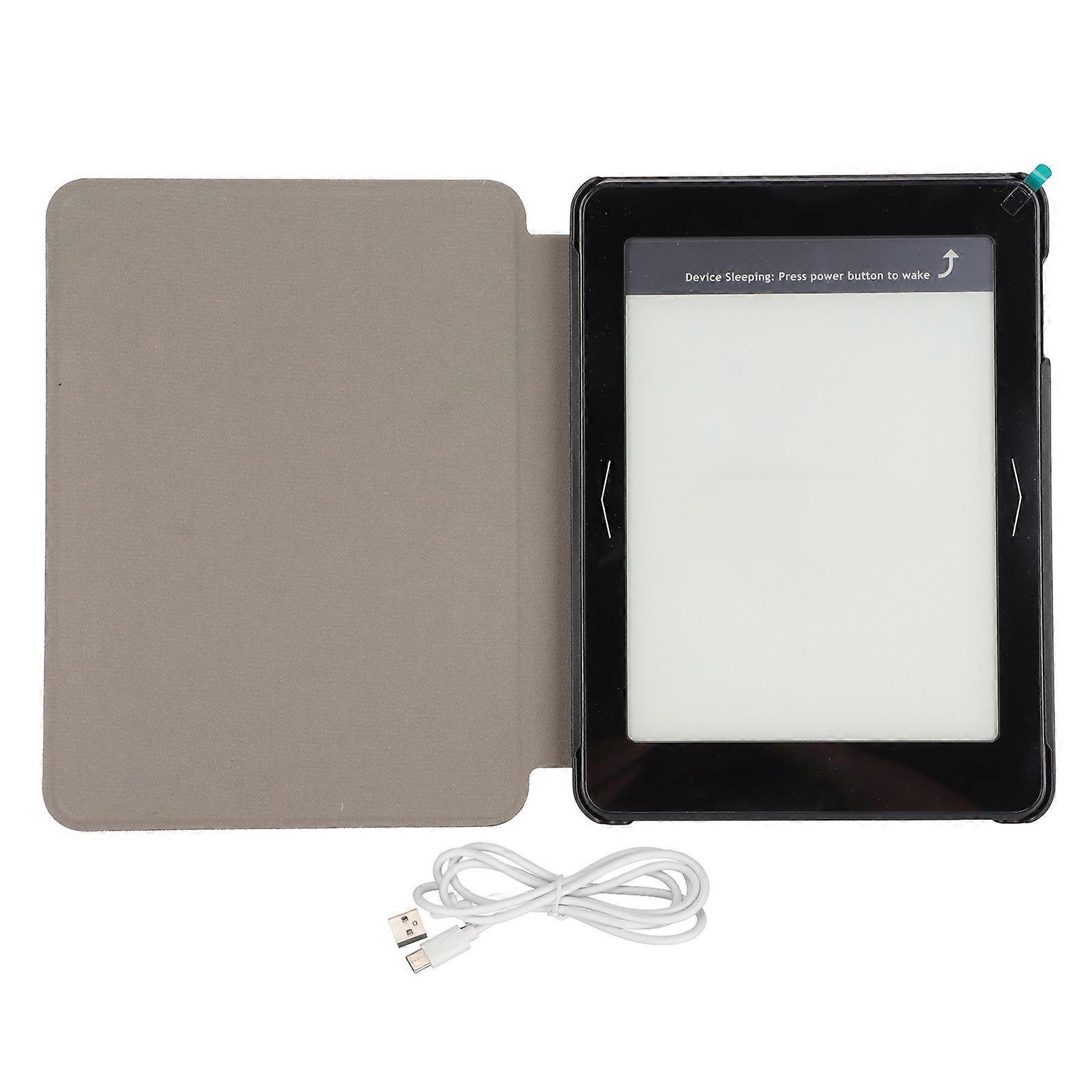 Ereader 6in 1448x10726 HD Ink Screen E 1GB+16GB Quad Core Ebook Reader mit Schutzhülle für Android 8.1