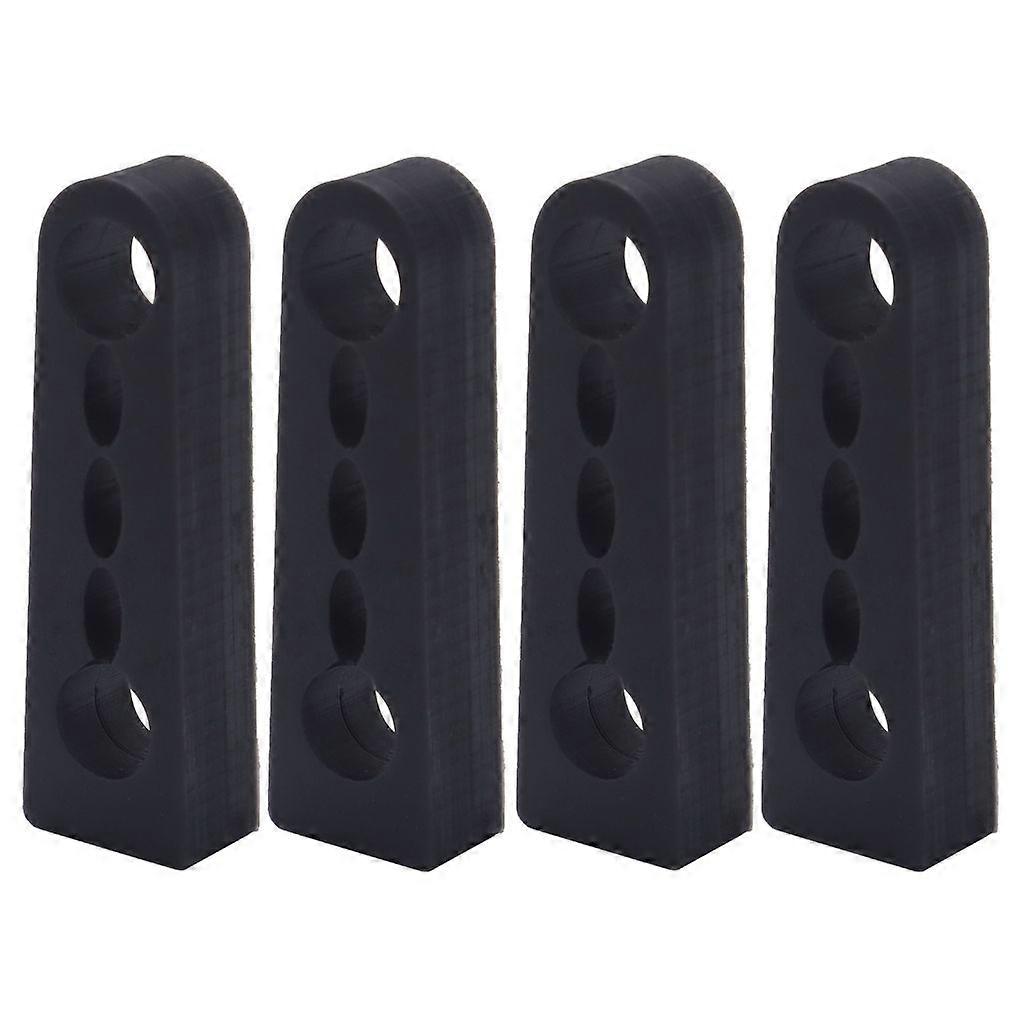 Car Door Lock Sound Deadener Damper Buffer for Qashqai Deaf Seal Buffer Black