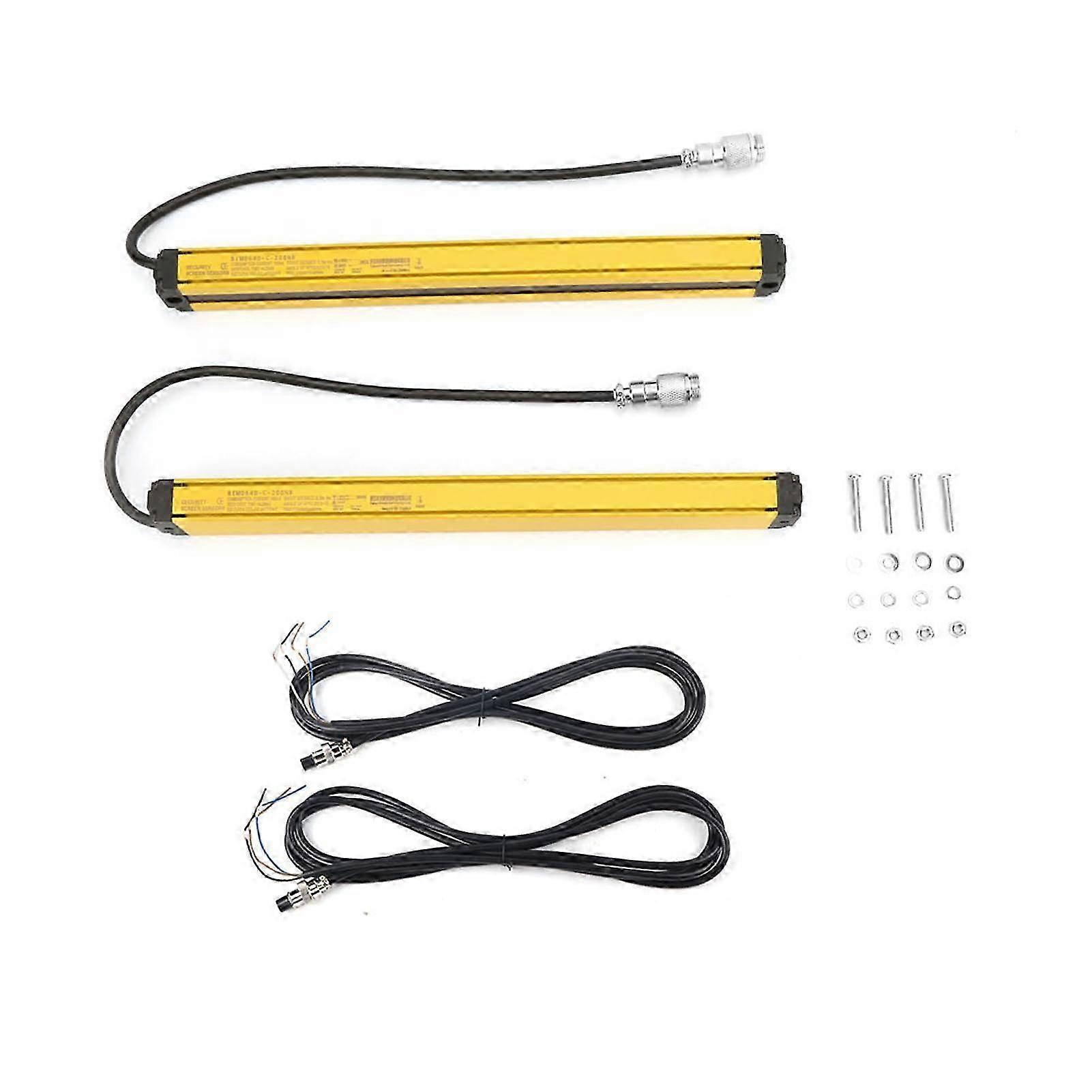 Light Curtain Sensor Switch Safety Light Grating Security Device(6 Beams BEM0640-C-200NB)