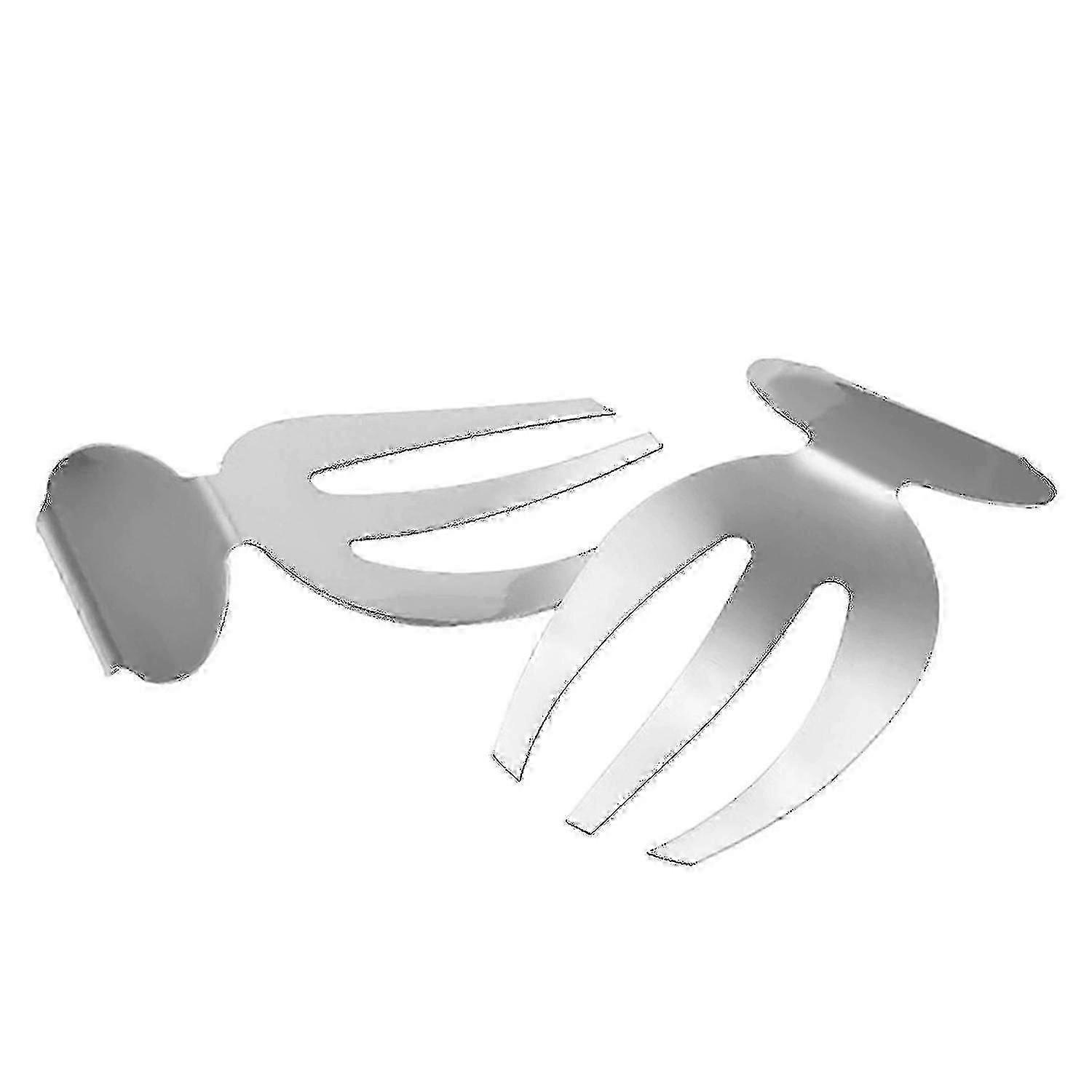 2pcs Salad Claw Stainless Steel Salad Hands Set