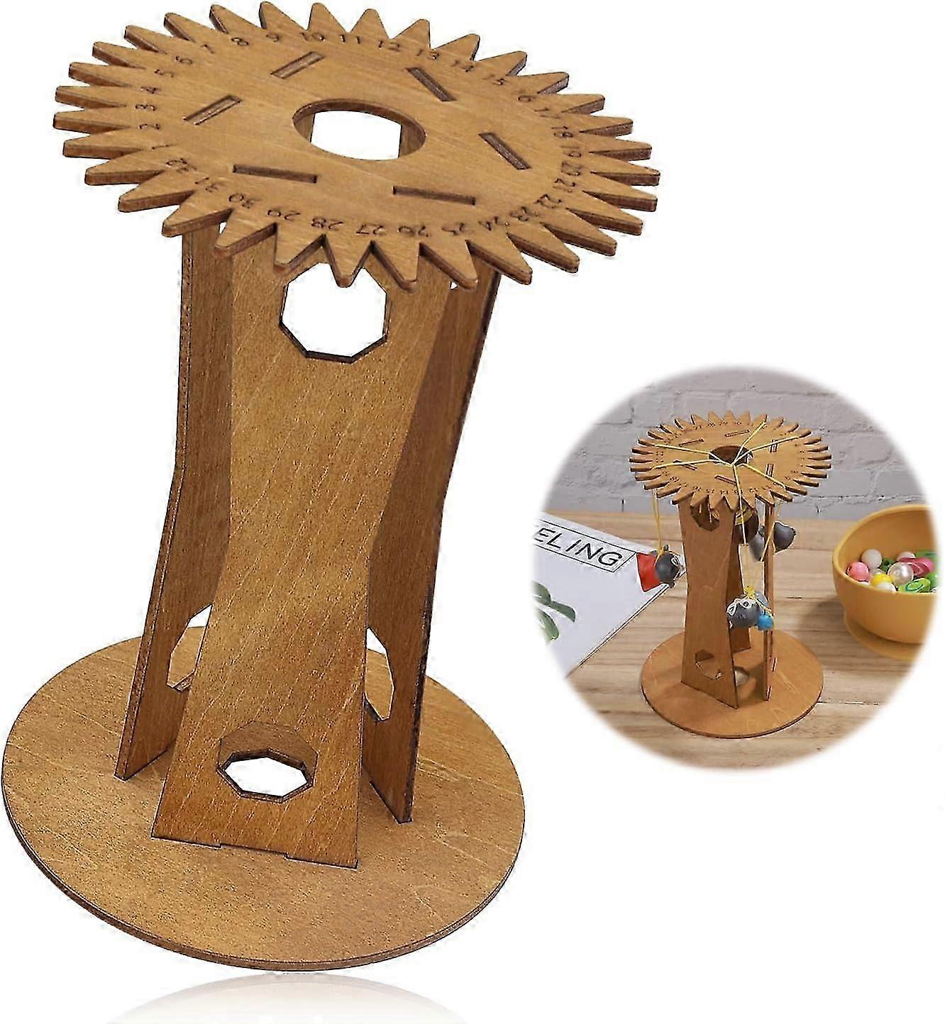 Kumihimo Marudai Disk Kit, Wood Kumihimo Braiding Disk Kumihimo Supplies Hand