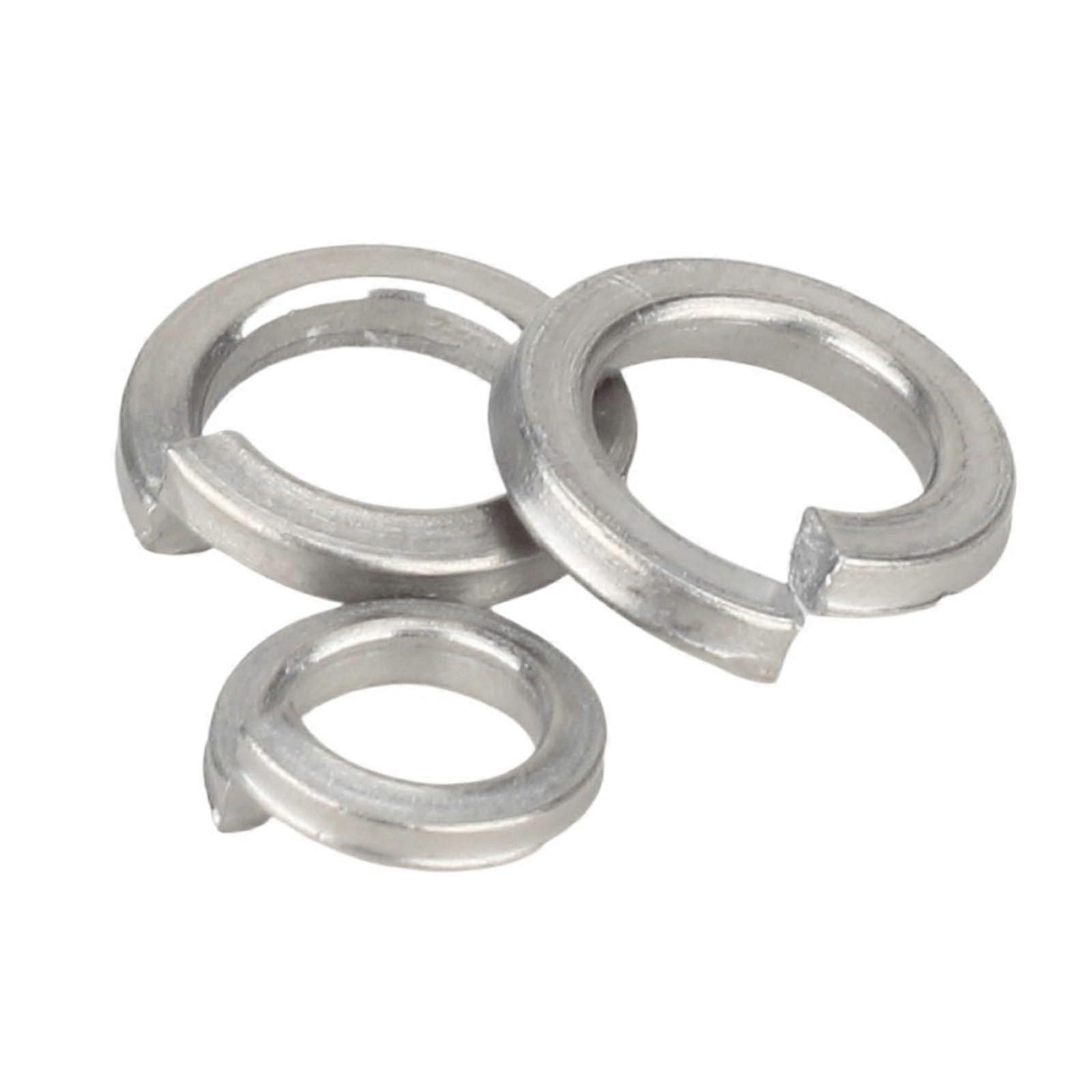 TC4 M2.5 M3 M4 M5 M6-M12 M30 Titanium Alloy Screws Spring Washer Ti Washers (Color : Machining M14 Washer)