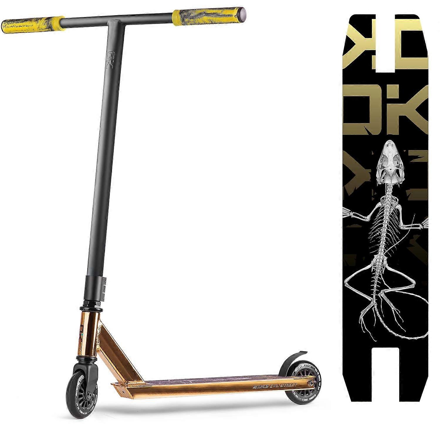 Soke Evo stunt scooter or - ABEC-9 carbone