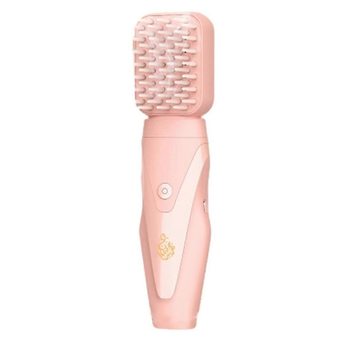 2-in-1 Electronic Incense Burner With Rubber Comb Head Massageable,B