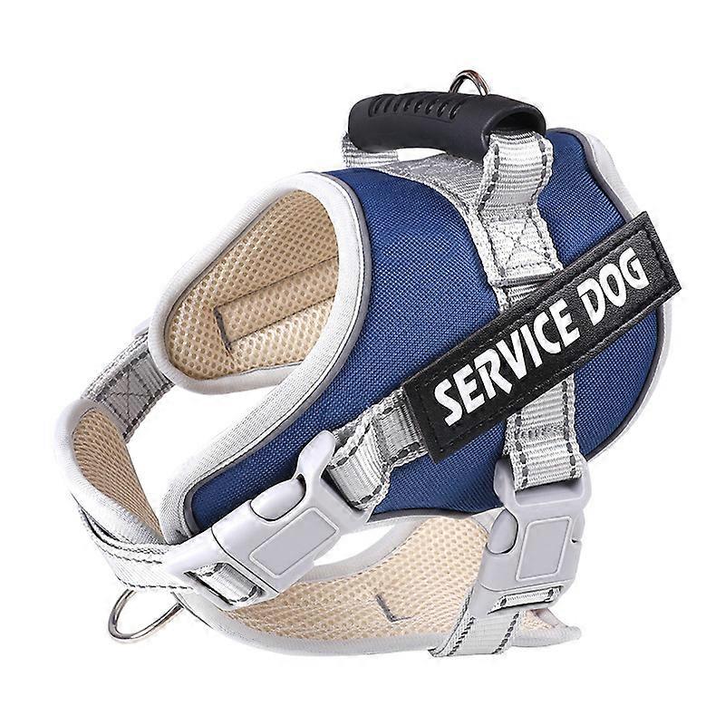 Service Dog Vest No Pull Training Harness with Adjustable Fit and 5FT Leash Set for Large and Small Dogs