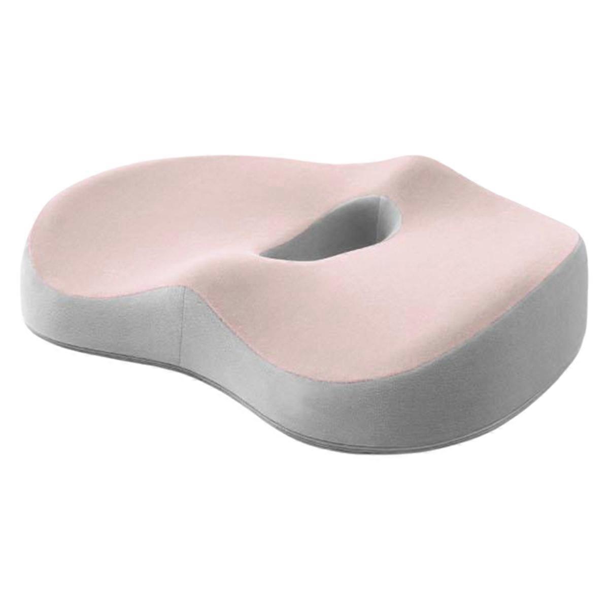 Memory Foam Pillow Cushion Chair Cushion Protection Hip Pink