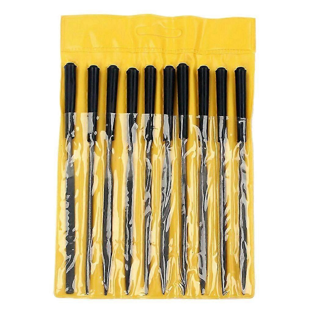 Gitarr Band Nötter Nål Filuppsättning Polerad fil Rasp Slipkniv Reparationsverktyg