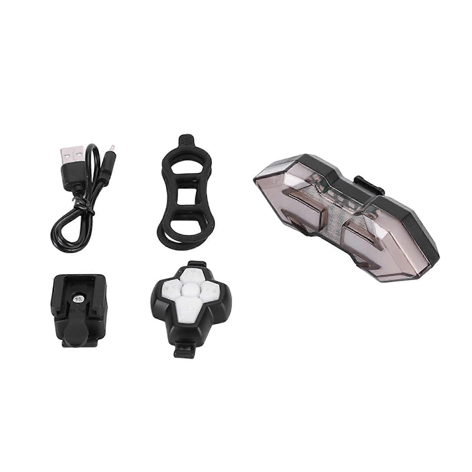 ロードバイク、リアライト、ワイヤレス、リモコン、コントロールバイク、テールライト、防水、ナイトサイクリング用バイクターンシグナルライト