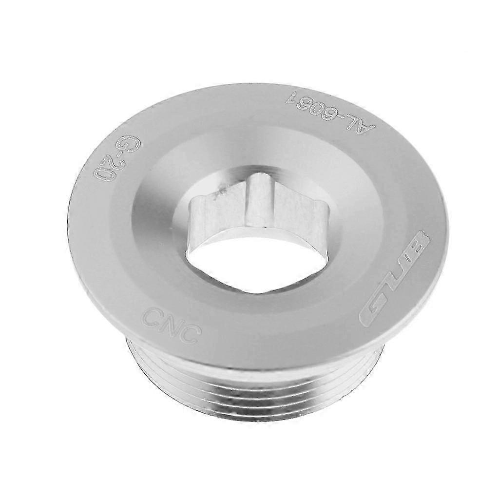 MTB Bike Bicycle Crank Arm Fixing Bolt CNC M20 Screw Assy For Chainset-color: Titanium