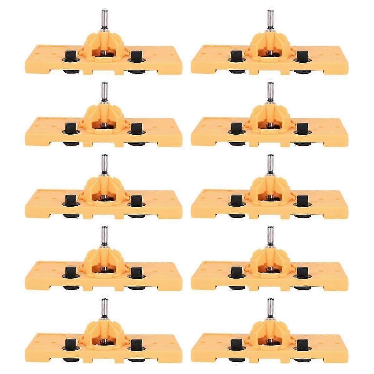 10 Set 35MM Cup Style Hinge Boring Jig Drill Guide Set Door Hole Template for