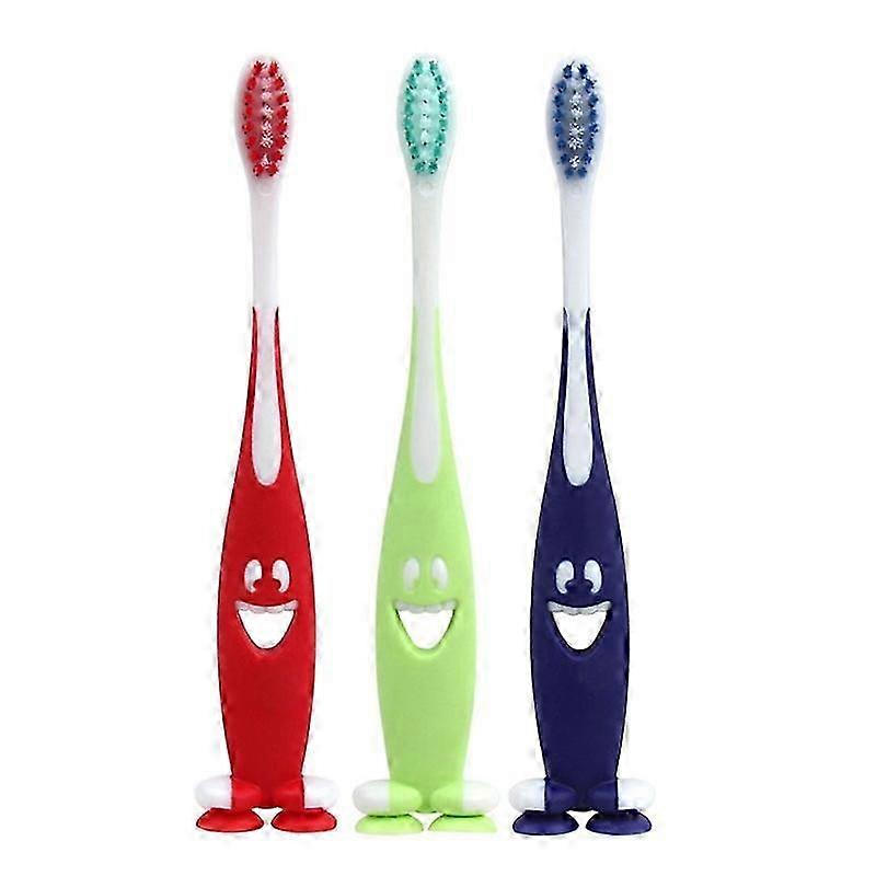 2025 3 PCS Cartoon Tooth Brush For Children