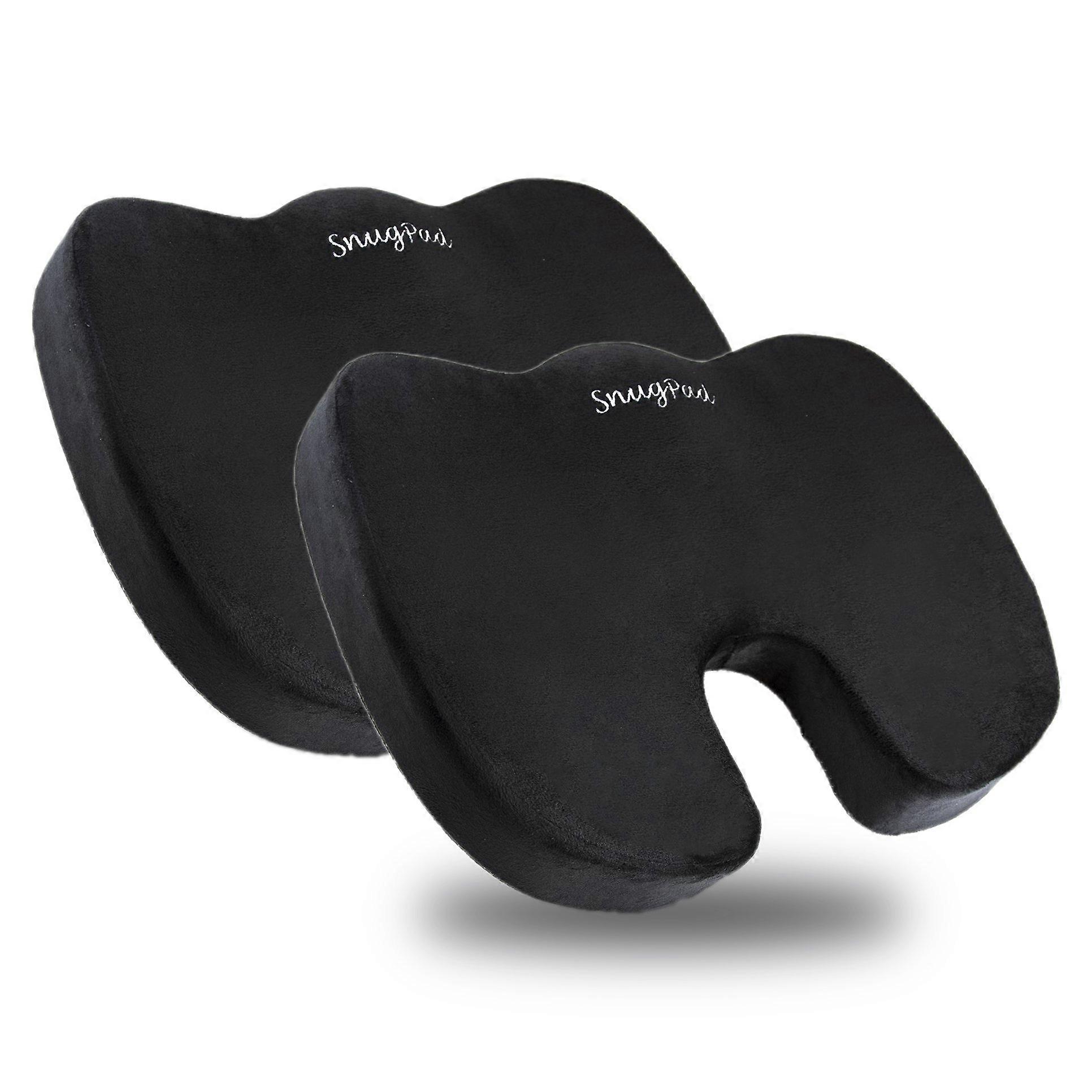 Memory Foam Seat Cushion for Sciatica, Back, Hip Pain Relief, Firm Support