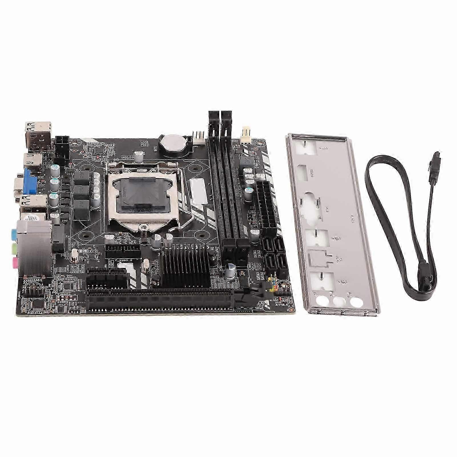 H61M Motherboard 1155 Pin DDR3 Dual Channel Quad Core VGA HD Multimedia Interface Stabile Leistung Computer Motherboard