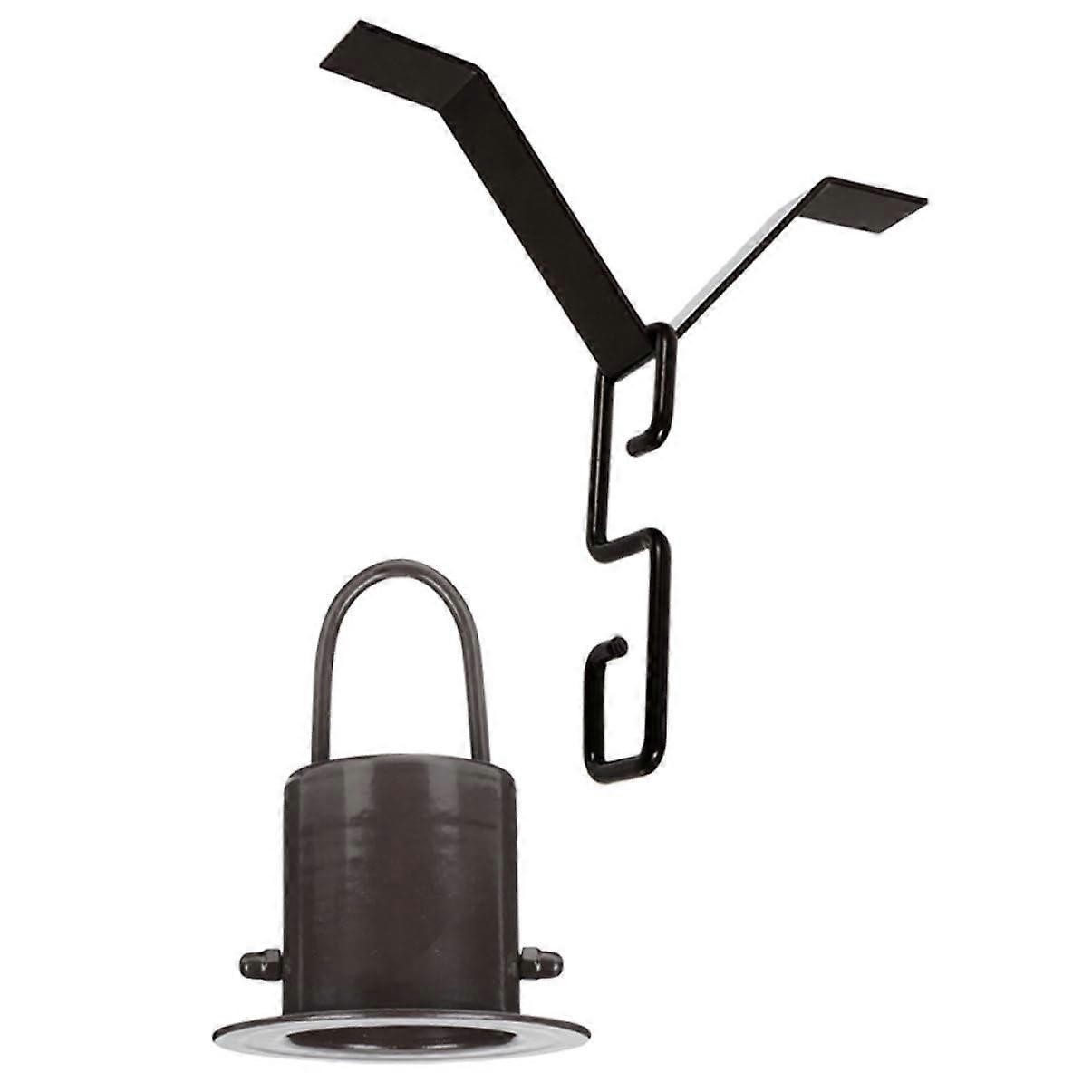 1 Set Metal Rain Chain Gutter Adapter Hook Parts Accessories for Rain Cha Heat Resistant and for on Downpipes