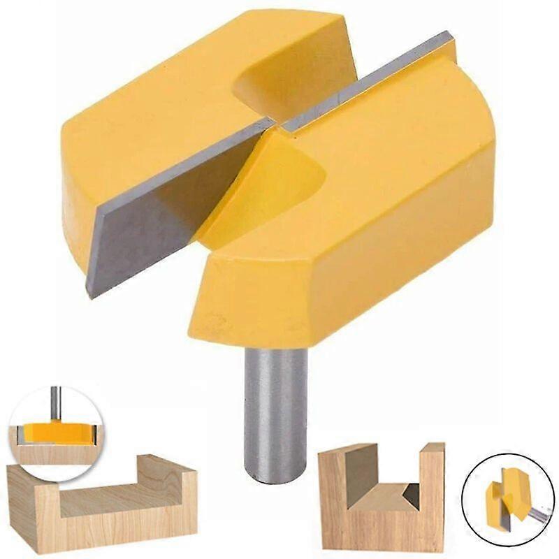 8mm Shank End Mill, Router Bit, 8x57mm Bottom Cleaning Planer Surface Planing Bit