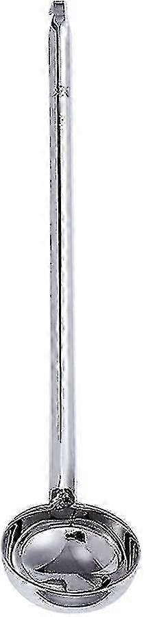 Large Stainless Steel Soup Ladle (Silver) (1pc)