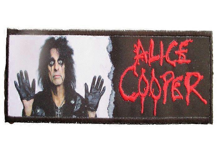 Patch - Alice Cooper - Iron-on - 20x5 cm - Rectangular