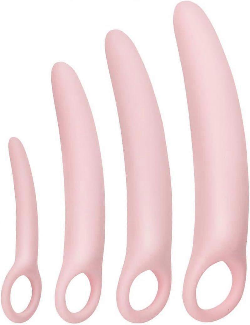 4-Pack Silicone Pelvic Floor Muscle Dilator Trainer Set