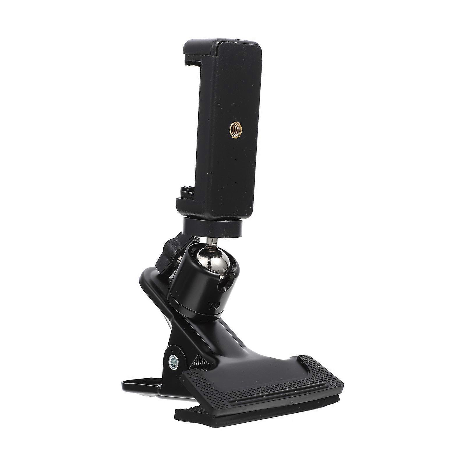Adjustable Rotatable Metal Desktop Phone Stand with Slip Resistant Base for All Smartphones – Ideal for Video Calls and Watching