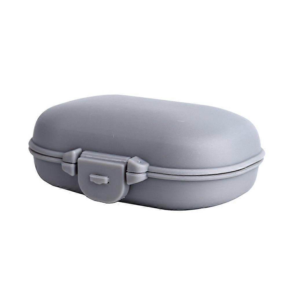 Mini Supplies Storage Box Shockproof Bag Carrying Case Portable Flexible Sundries Container Storage Case (Grey)