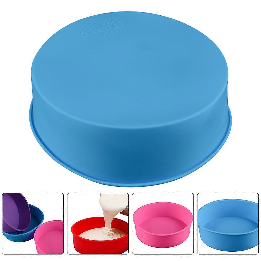 Round Silicone Baking Pan Bakeware Molding 12x12x6CM 2Pack