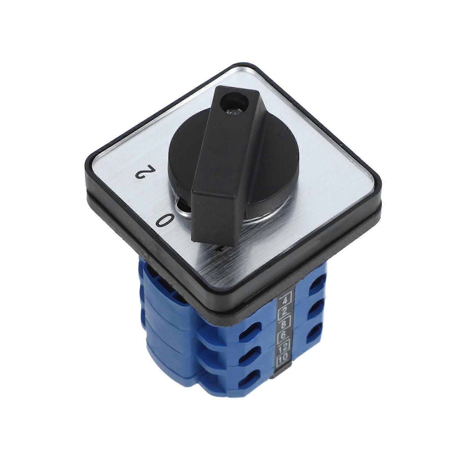 550V Rotary Cam Switch, Multi Position Off Switch for Motor Control, Electrical Transfer Switch