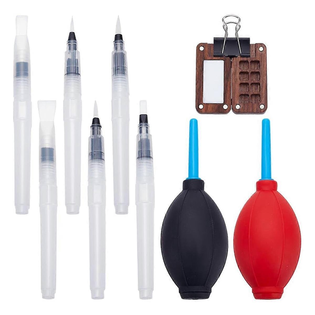 9 Pieces Ink Mixing Tool Set for Card Making Embossing Painting Rendering DIY Paint Tool