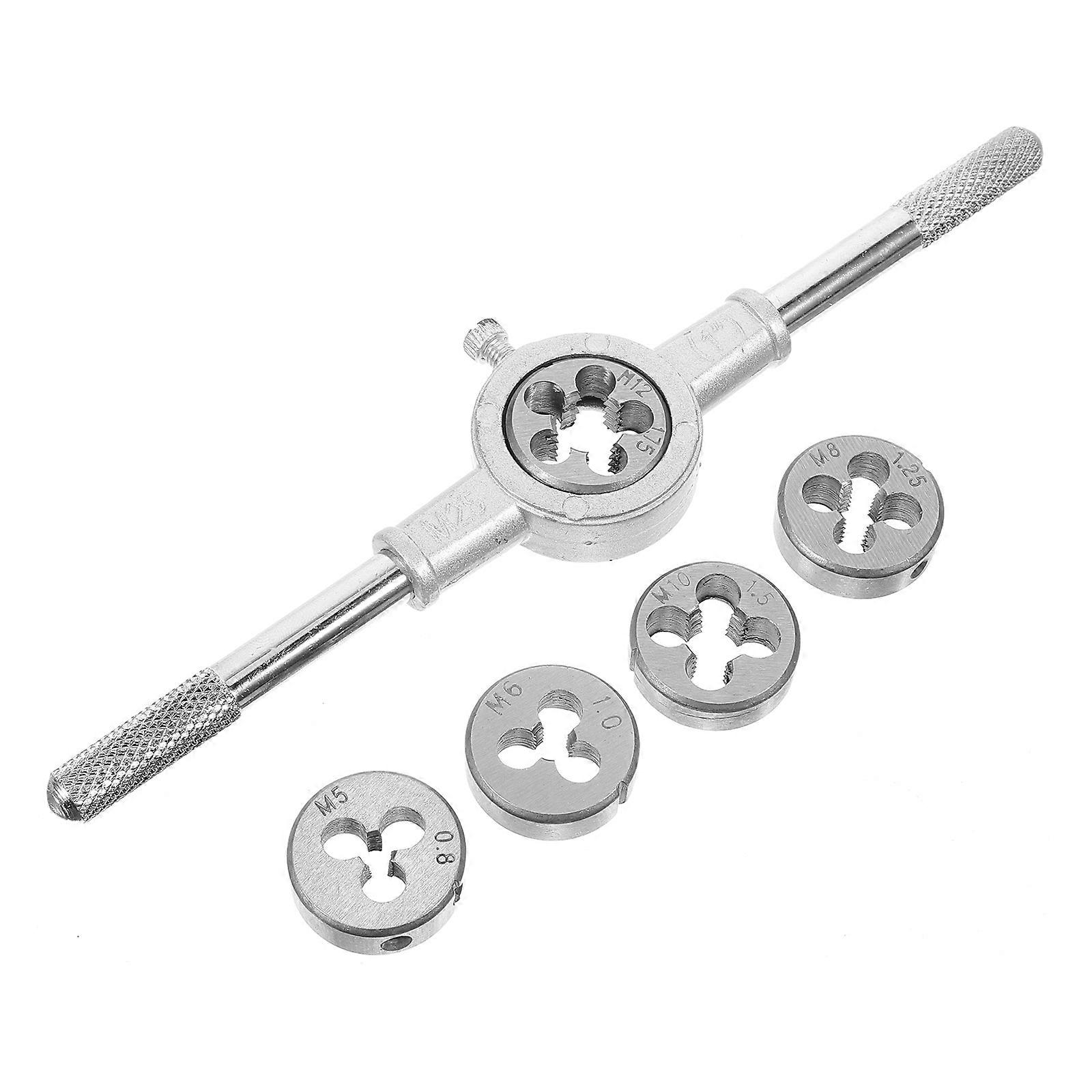Tap Die Tool Set Hand Threading Taps Precision Machining Handyman 13 30X4 00X1 30Cm 1Set