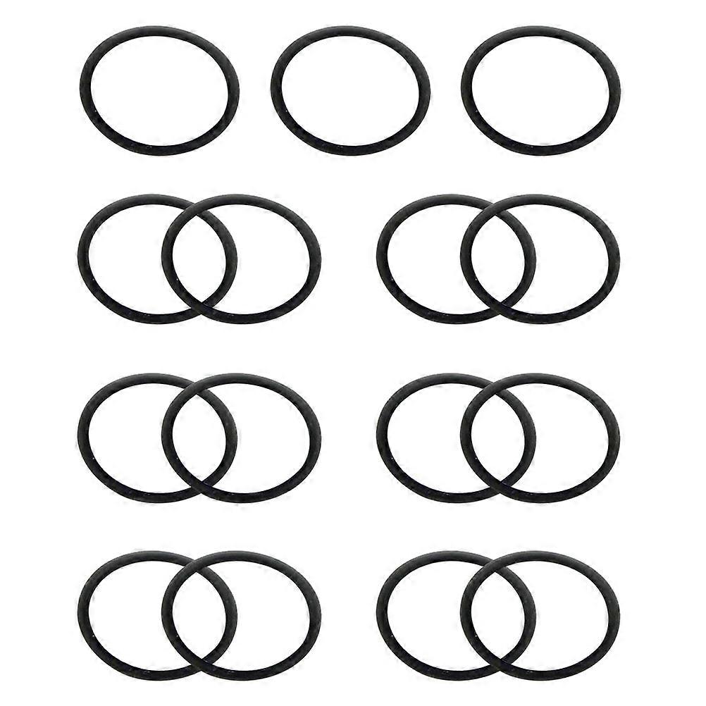 Rubber Seals Rings Trumpet Parts Tuning Tube Stopper For Trumpet Instruments 15Pcs