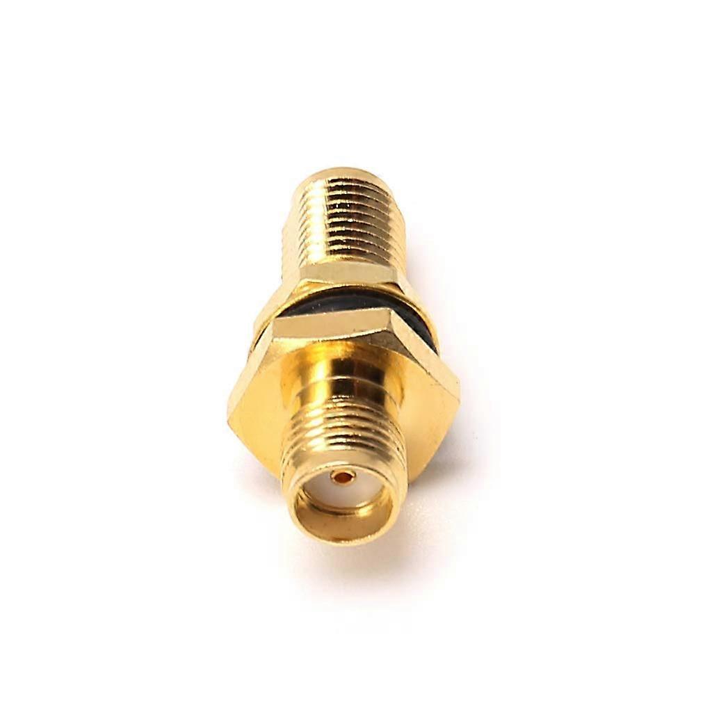 SMA socket plug straight coaxial converter adapter panel mount O