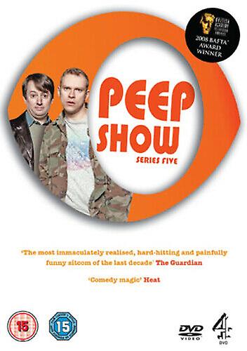 Peep Show Series 5 DVD (2008) David Mitchell cert 15 - Region 2