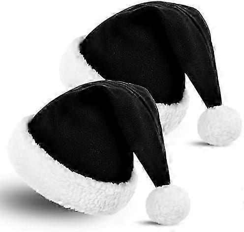 قبعة عيد الميلاد 2024 - مادة ناعمة وقابلة للتمدد للراحة | مثالي لعيد الميلاد وحفلات الأعياد وليلة عيد الميلاد | قبعة سانتا للمناسبات الاحتفالية