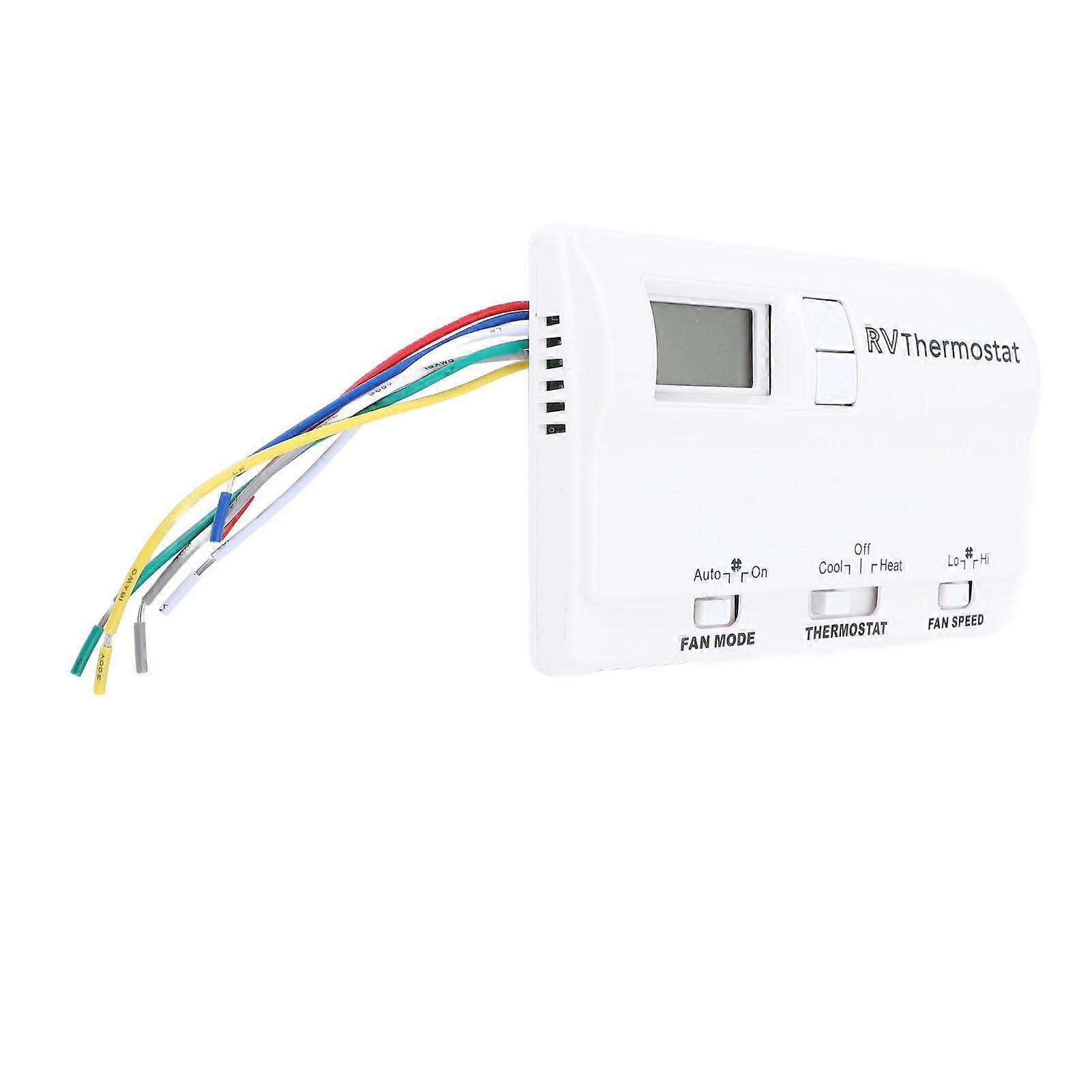 RV Digital Thermostat 3 Adjustment Modes Heating Cooling Wall Mounted Thermostat 83303362 for 8330~336, 8330~337, 8330~338 MK71271