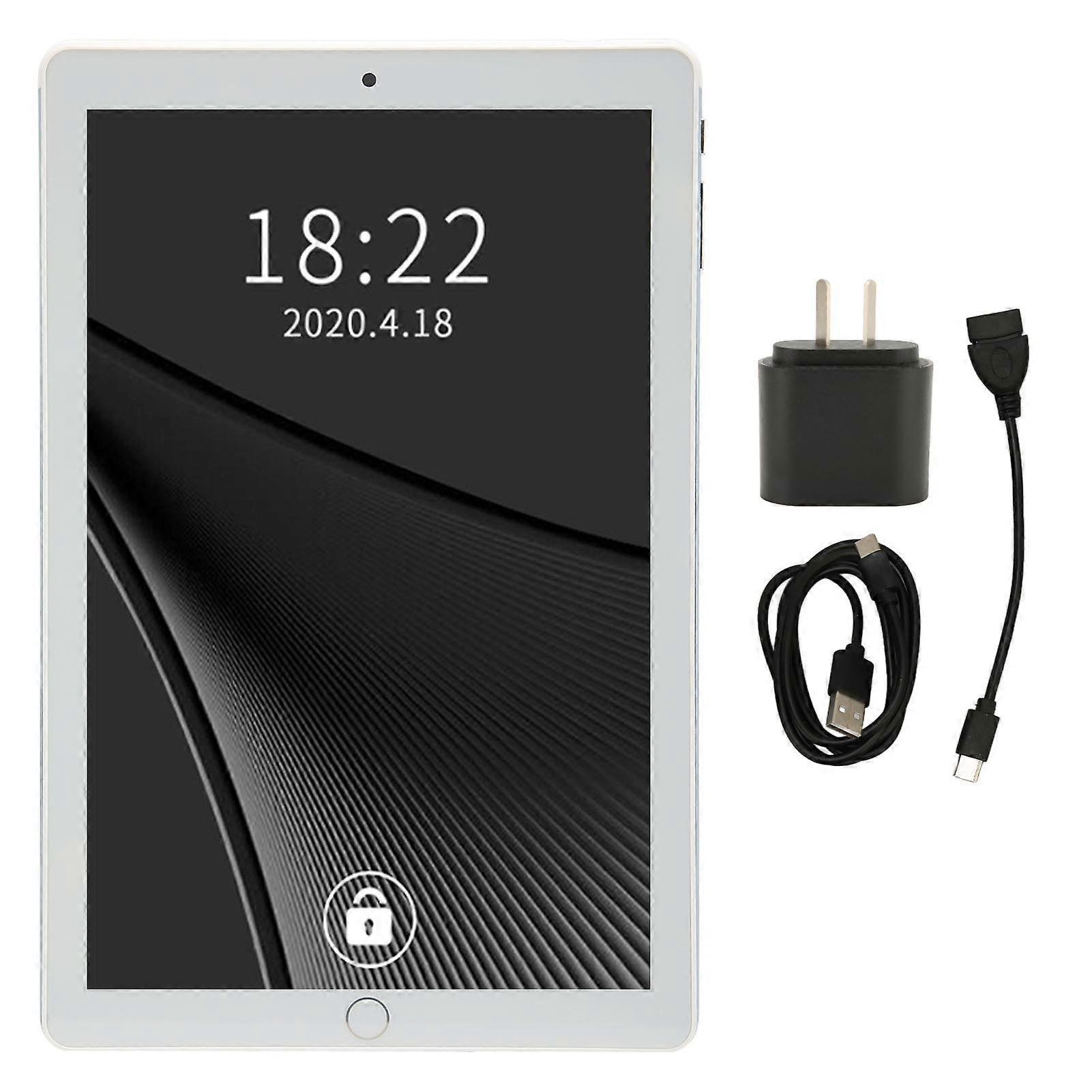Android 11 Tablet 10 inch 3GB RAM 64GB ROM IPS Touchscreen Octa Core 3G Network Wi-Fi 100-240V AU Plug Blue