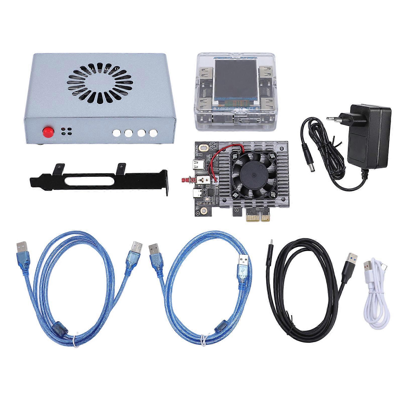 Aluminum Alloy DMA Fusion, Lossless Transmission, HD Multimedia Interface, Overlay Synthesizer for Gaming and Video Conferencing, EU Plug