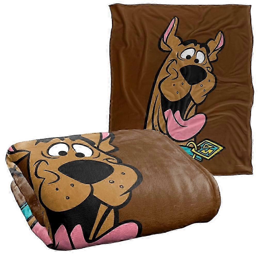 Scooby-Doo Happy Officially Licensed Silky Touch Super Soft Throw Blanket