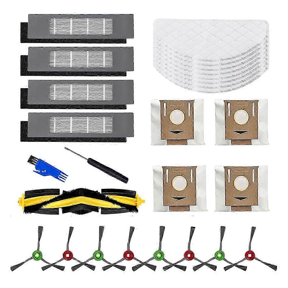 Replacement Accessories Parts Kit for ECOVACS DEEBOT OZMO T8 AIVI T8 N8 Pro N8 Pro Plus Robot Vacuum Edition 0630