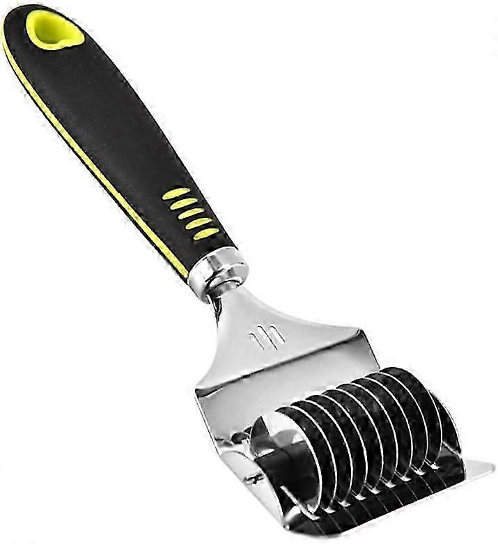rustfrit stål nudelgitter rulle docker dejskærer pasta spaghetti maker velegnet til køkkenmadlavning essentials