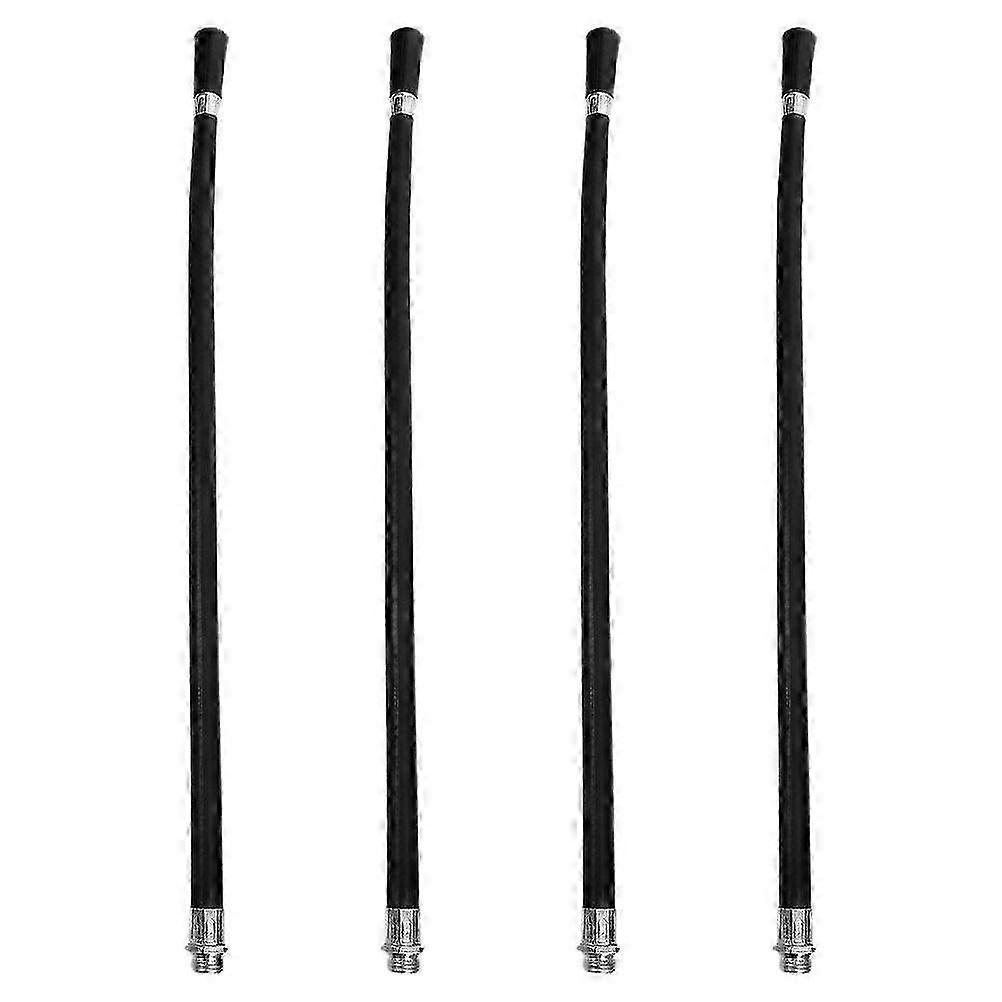 4 قطع طفاية حريق مسحوق خرطوم فوهة استبدال فوهة أنبوب مطاطي مرن طفاية مسحوق جاف طفاية أنبوب تفريغ حريق 50.00X2.10X2.10CMBla